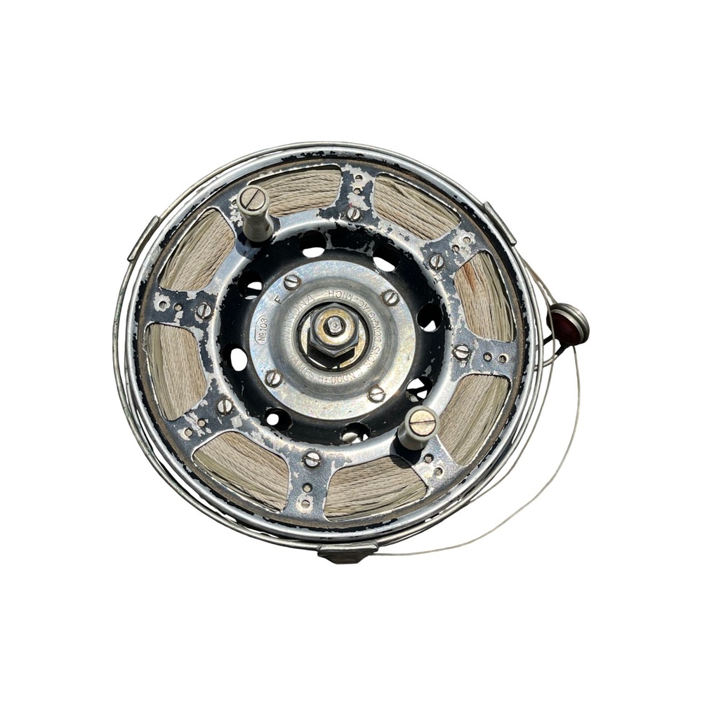Vintage Heddon Winona No 103 Fly Fishing Reel Dowagiac MI 1929 Untested